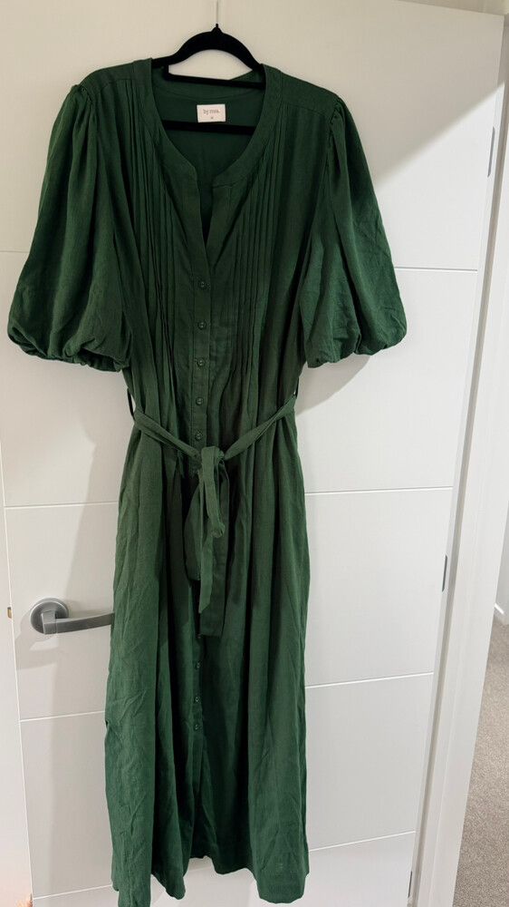 By Rosa Green Midi Dress