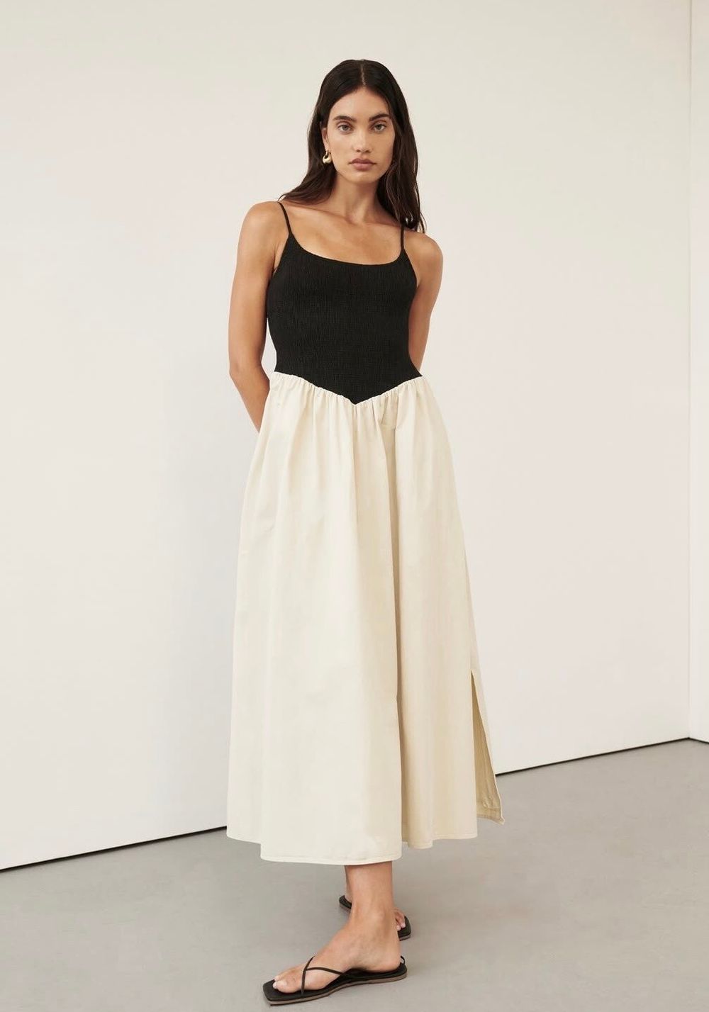 red satin cut out dress Illianna Open Back Maxi • Shop American Threads Online / M BRANCH:USAF MALE 1 CAMO swim-sweats-nosto Stylish Leather Dress Outfit it’s balanced by an