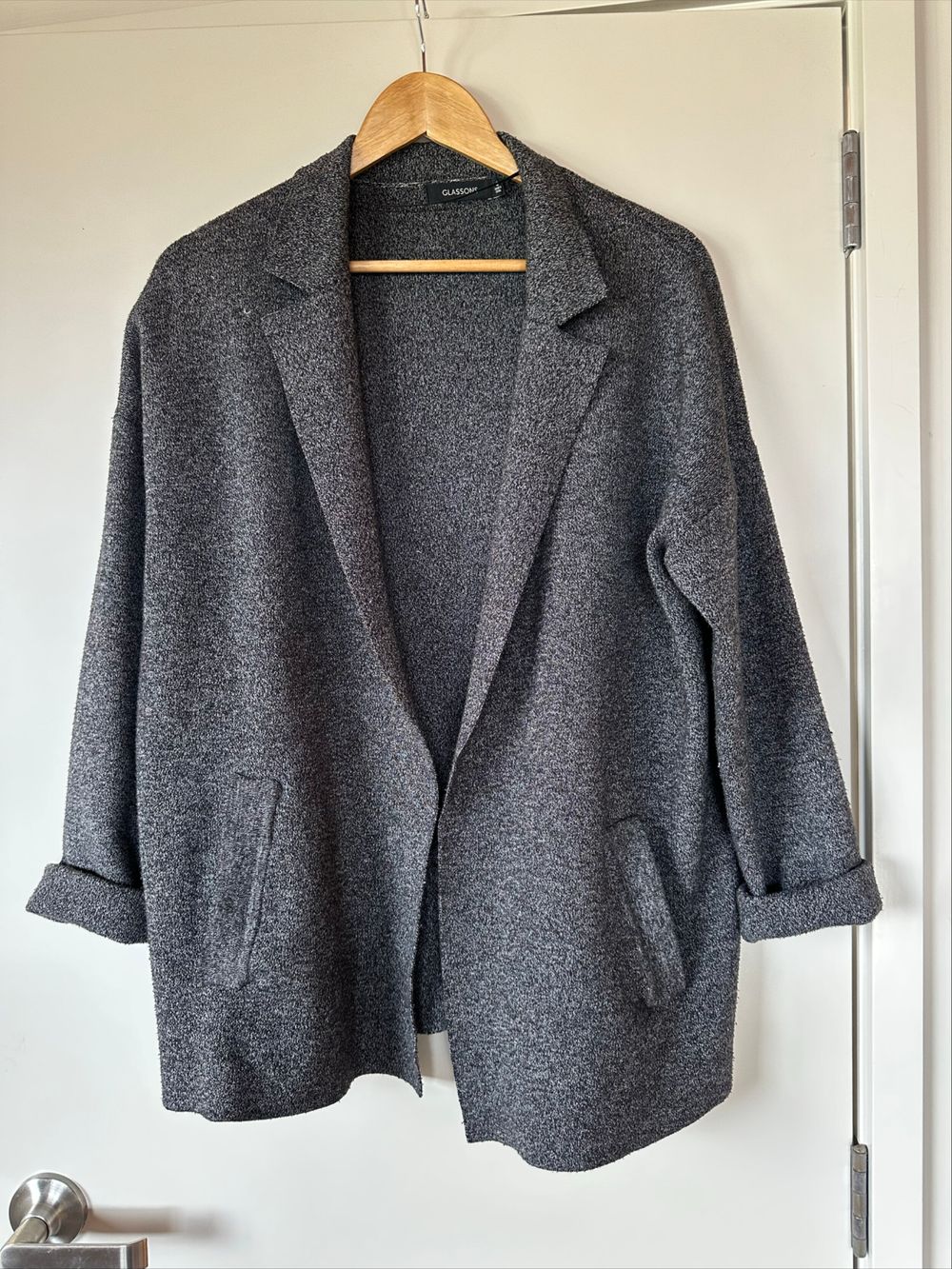 Glassons Grey Knit Blazer