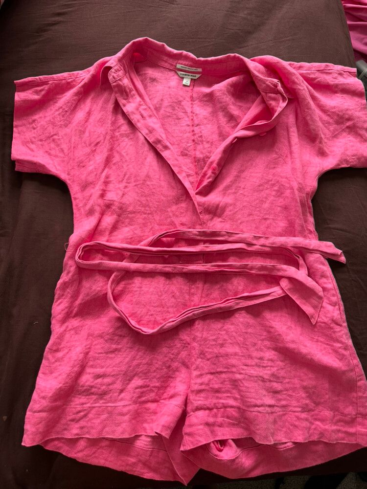 Country Road Pink Playsuit