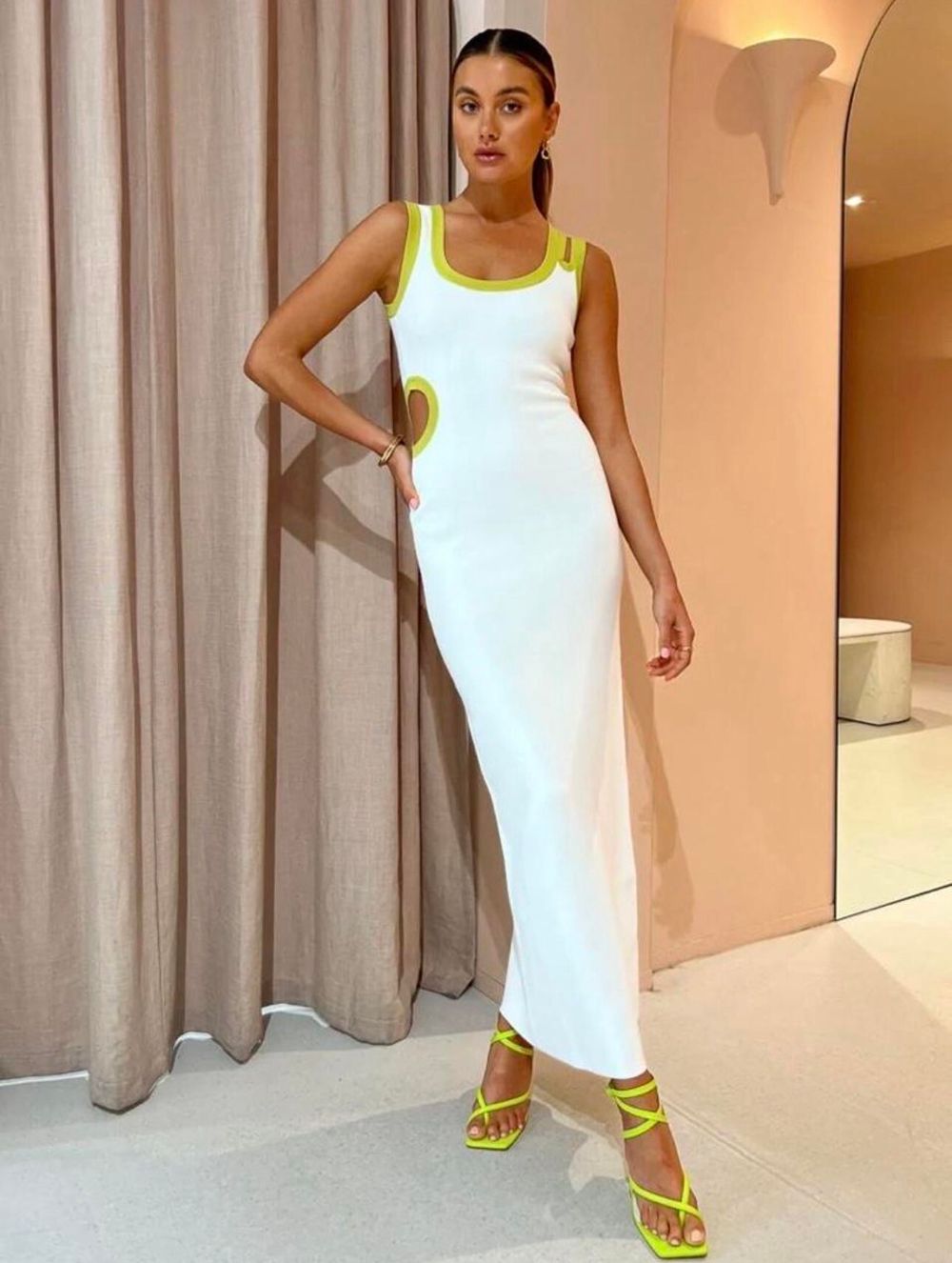SIR cut out maxi dress