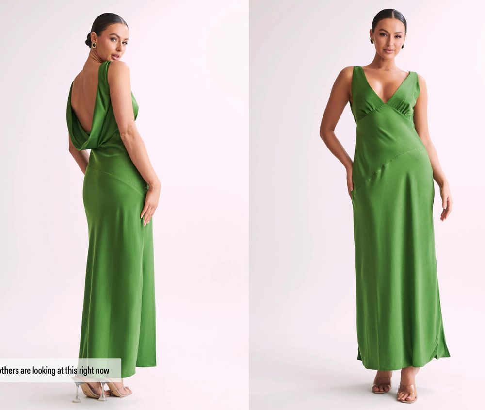 green emerald velvet dress The Nadia Dress | Green