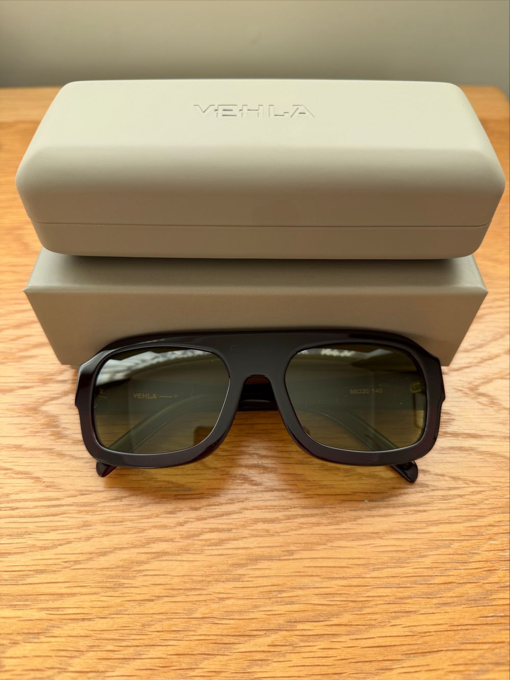 Vehla Kaia Malbec Khaki Sunglasses