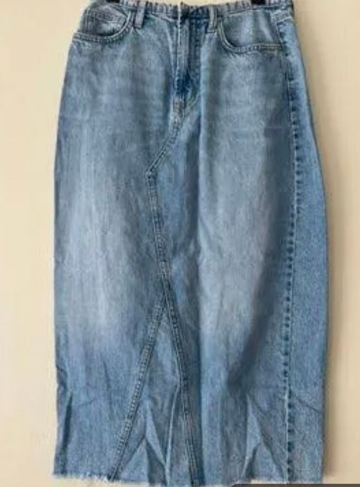 Cotton On Denim Maxi Skirt