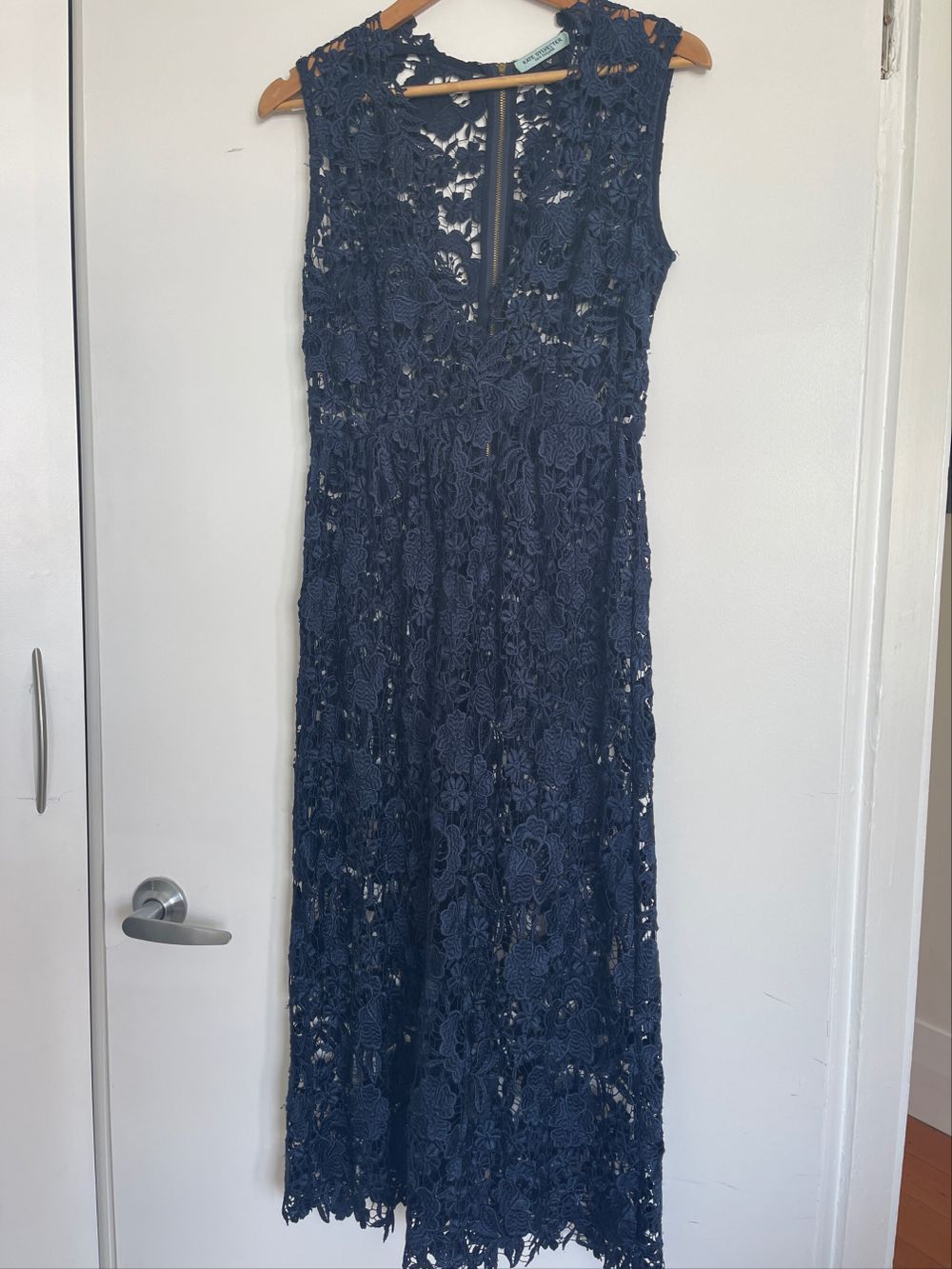 Kate Sylvester - Kate Sylvester Navy Lace Dress on Designer Wardrobe Kate Sylvester - Kate Sylvester Navy Lace Dress on Designer Wardrobe