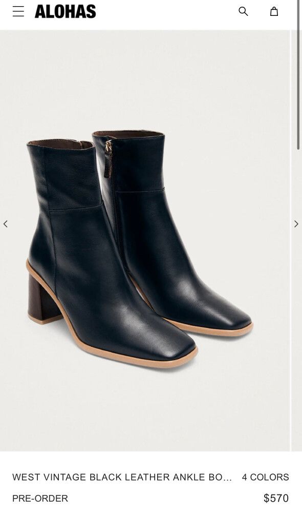 Alohas Vintage West Boot
