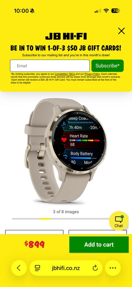 New Garmin Venu3 French Grey 🩶