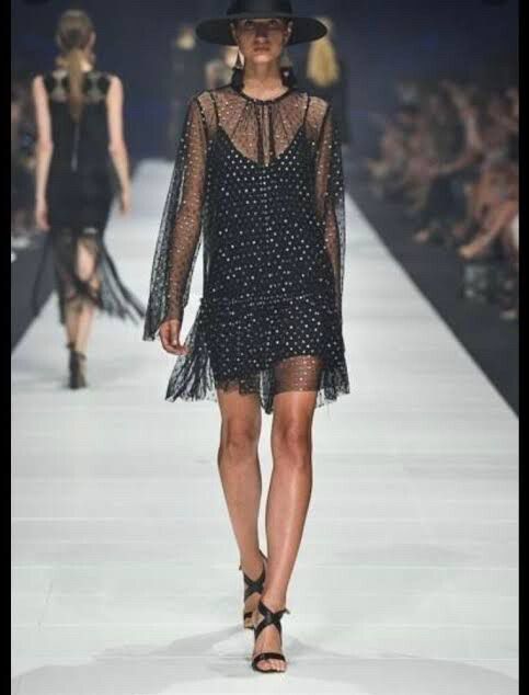 mini dress with trail Glamour Trail Mini Dress