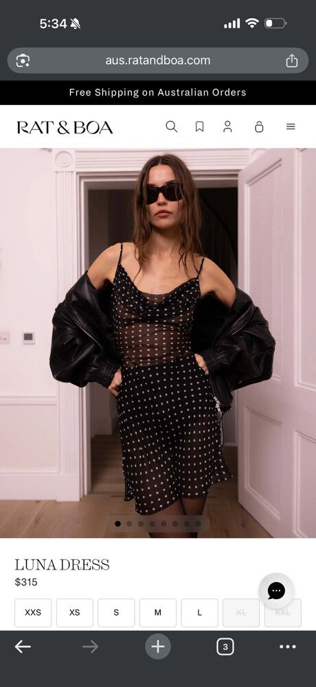 Rat & Boa - Rat & Boa Luna Dress on Designer Wardrobe
