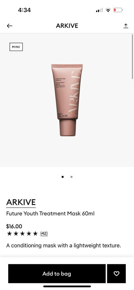 Future Youth Treatment Mask