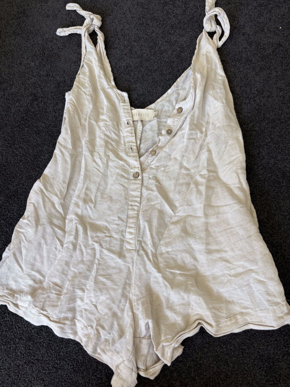 Bird & Kite Beige Playsuit