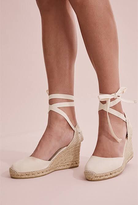 Country Road - Country Road Porto Wedge Espadrille on Designer Wardrobe