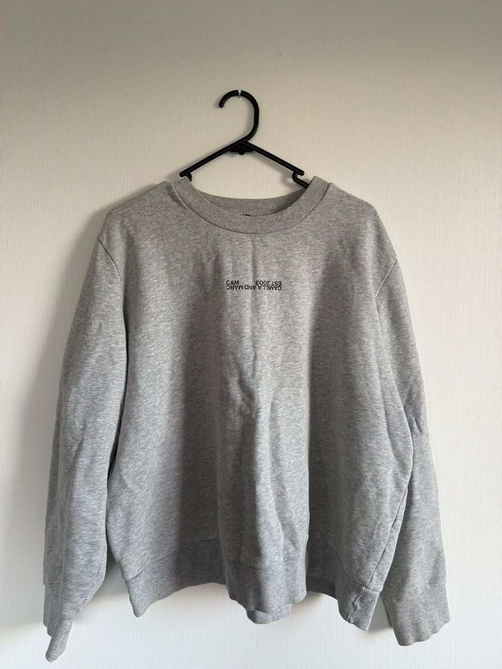 Camilla and Marc Grey Jumper