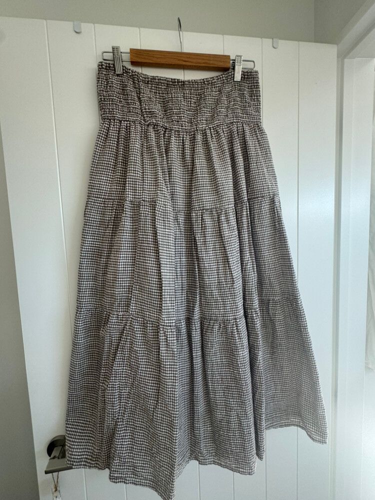 Gingham Skirt