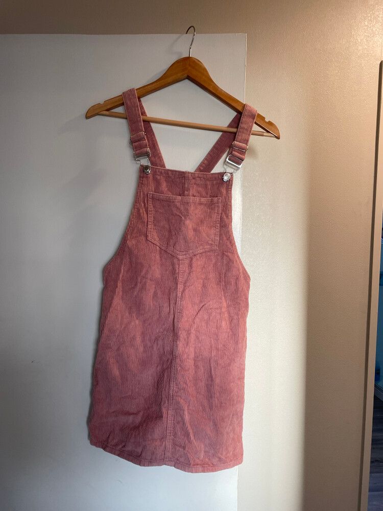 Demin co Cord Overalls/dress