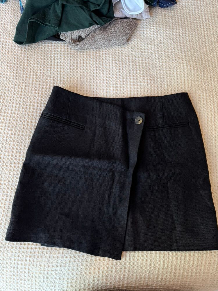Anine Bing Black Skirt S New