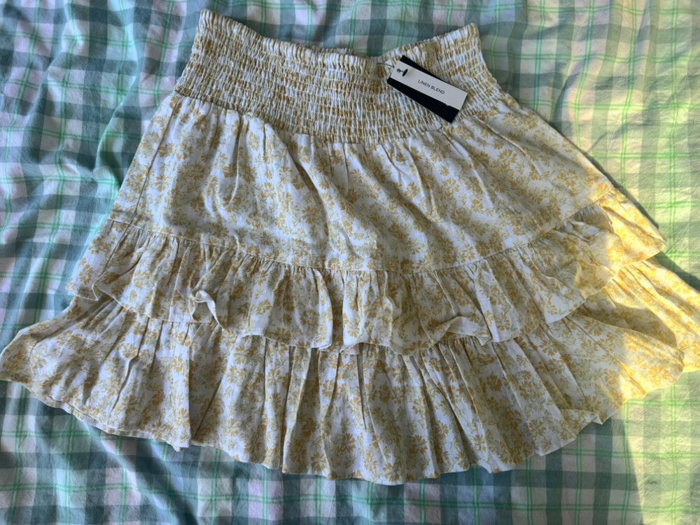 Glassons Floral Mini Skirt