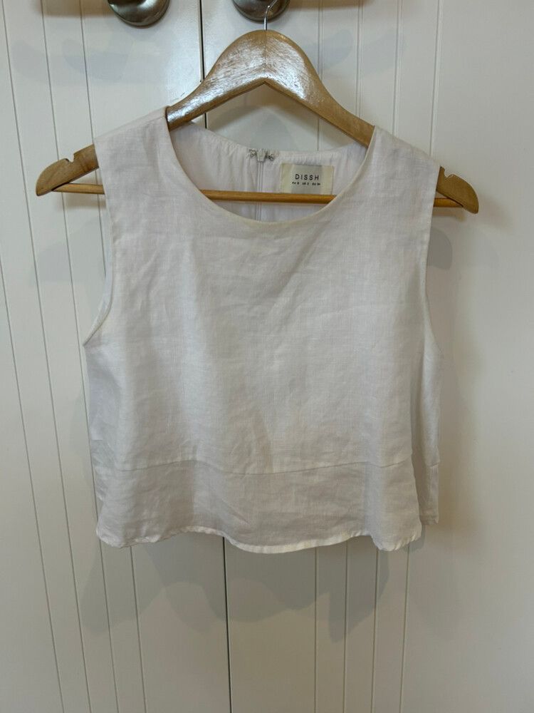 Dissh White Top