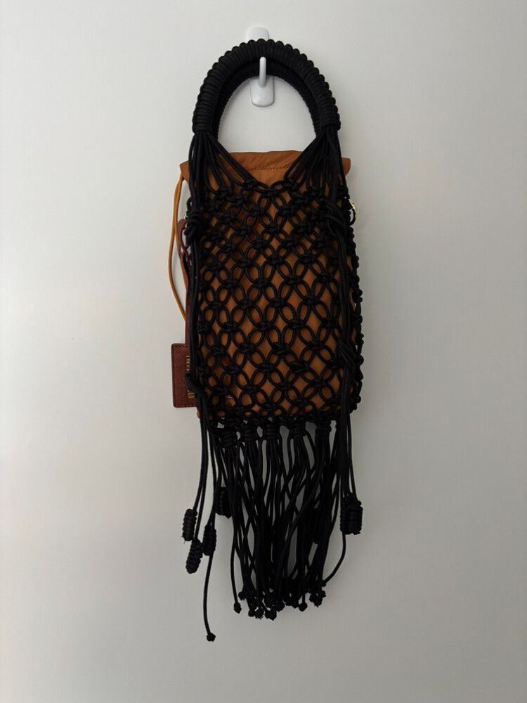Crochet handbag