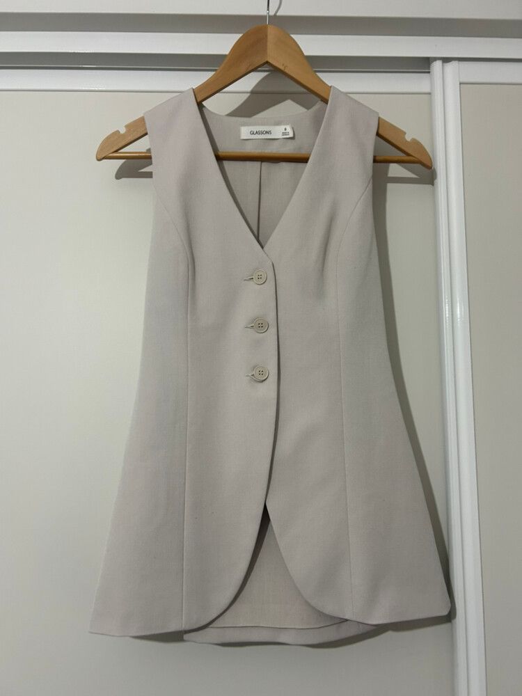 Beige Vest