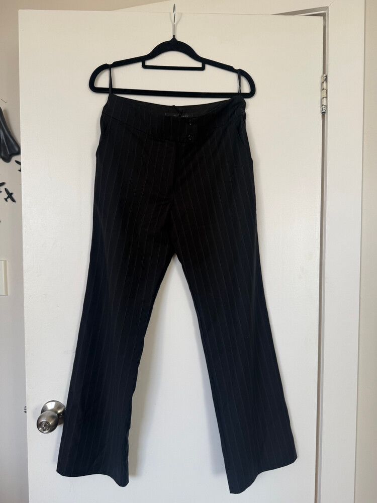 Jane Rhodes Pinstripe Pants