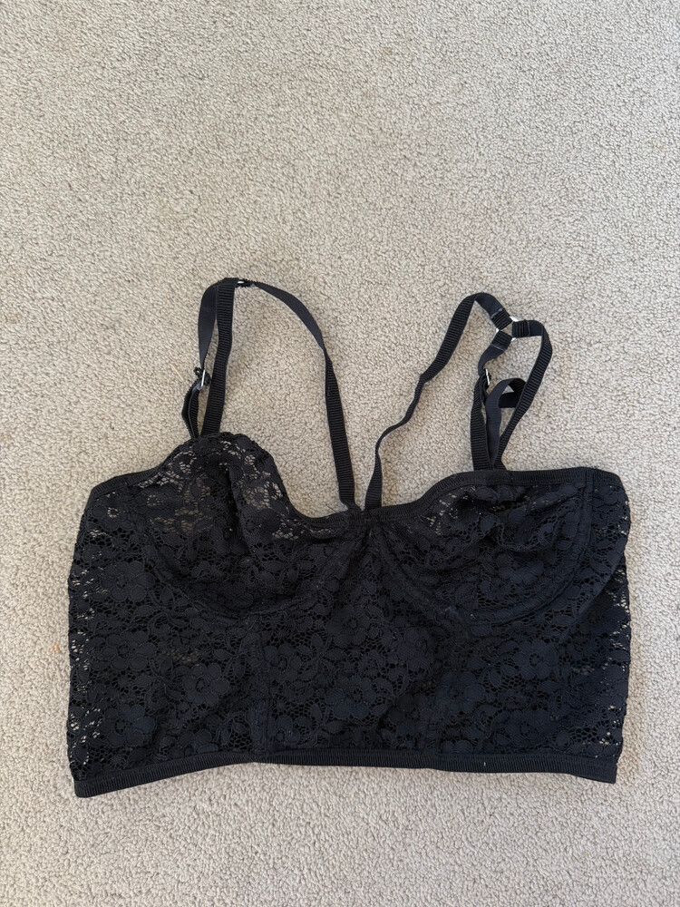 lonely hearts lace bralet