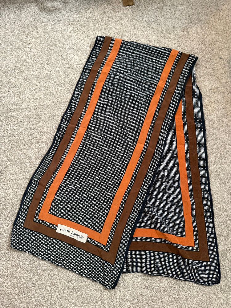 Pierre Balmain Silk Scarf