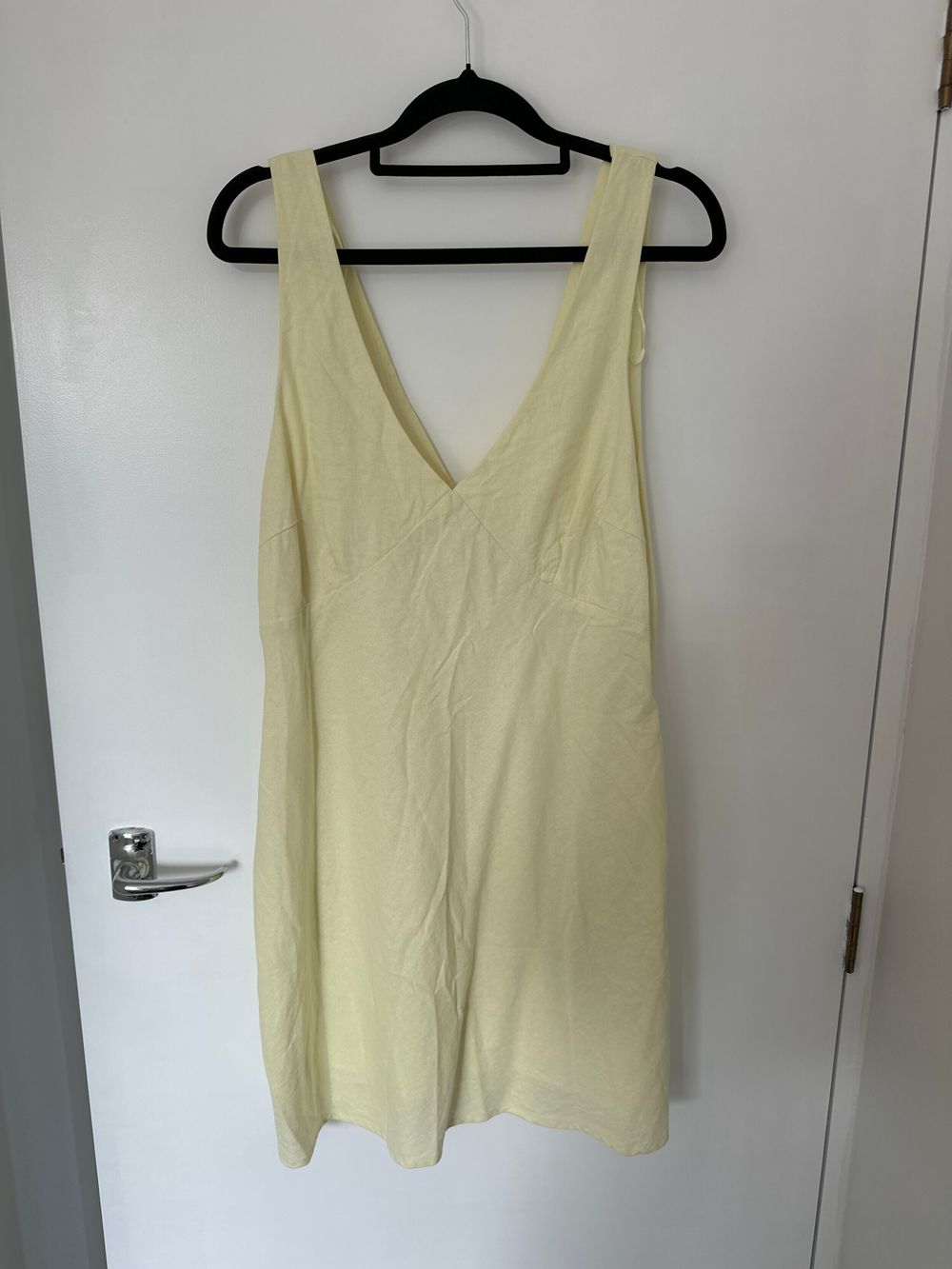 GLASSONS Yellow Mini Dress