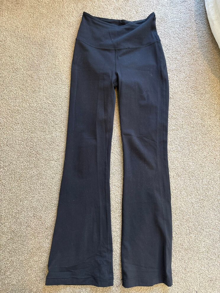 groove flared leggings