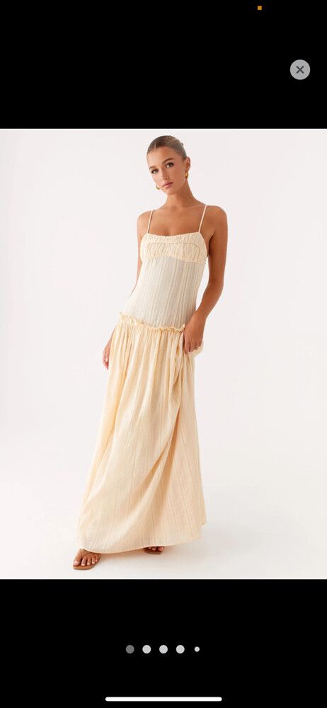 PepperMayo - Jacinda drop waist maxi dress on Designer Wardrobe PepperMayo - Jacinda drop waist maxi dress on Designer Wardrobe