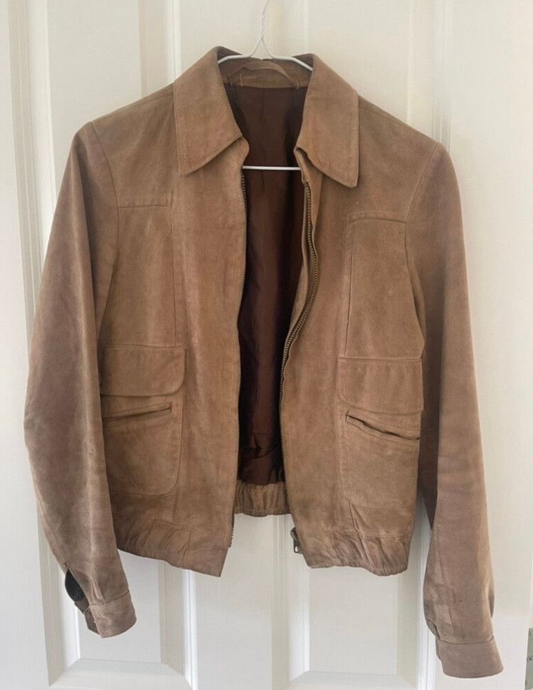 Vintage Suede Leather Jacket