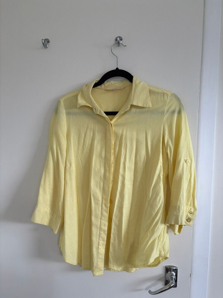 Noni B Yellow Blouse