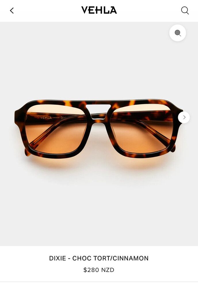 Vehla Eyewear - Dixie - Choc Tort/Cinnamon Sunglasses on