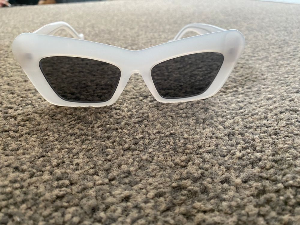 Loewe White Sunglasses
