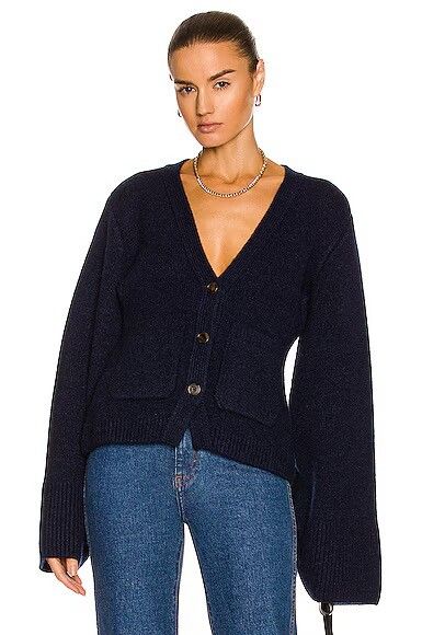Khaite Scarlet Cashmere Cardigan