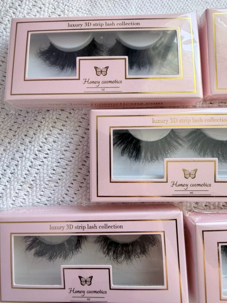 Honey Cosmetics luxury 3D strip lash collection