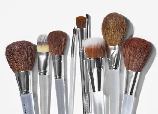 Clinique Full Face Make Up Brush Set x9