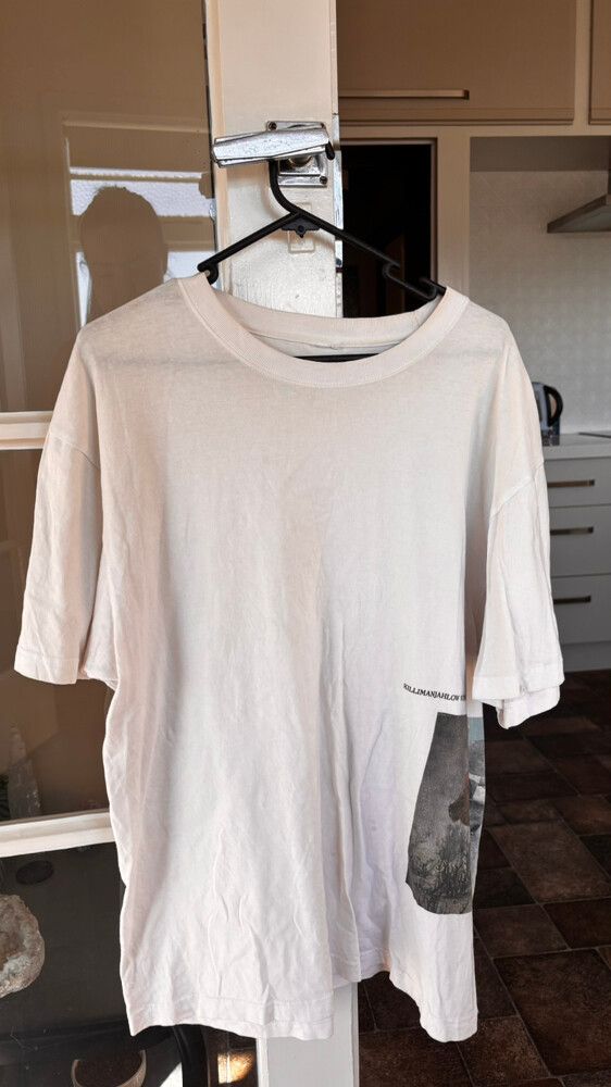 KillimanJahLow Works Cream Graphic T-Shirt - Size XL