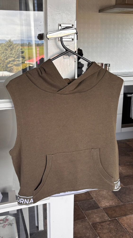 Lorna Jane Cropped Hoodie - Size M