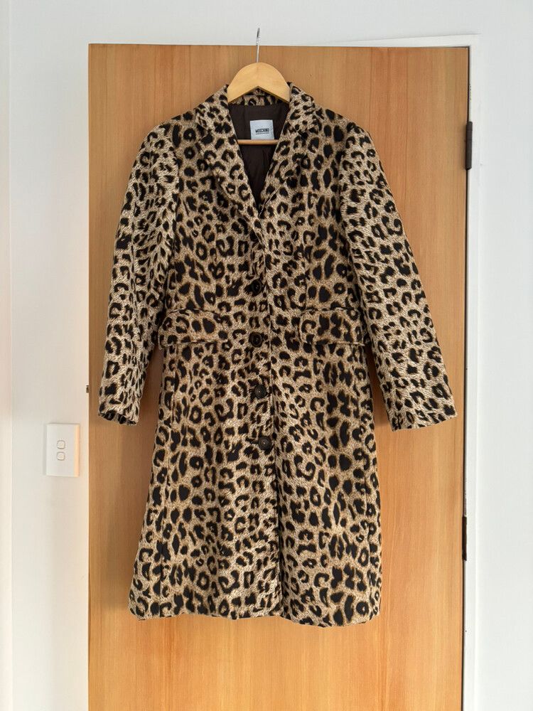 Moschino Leopard Coat