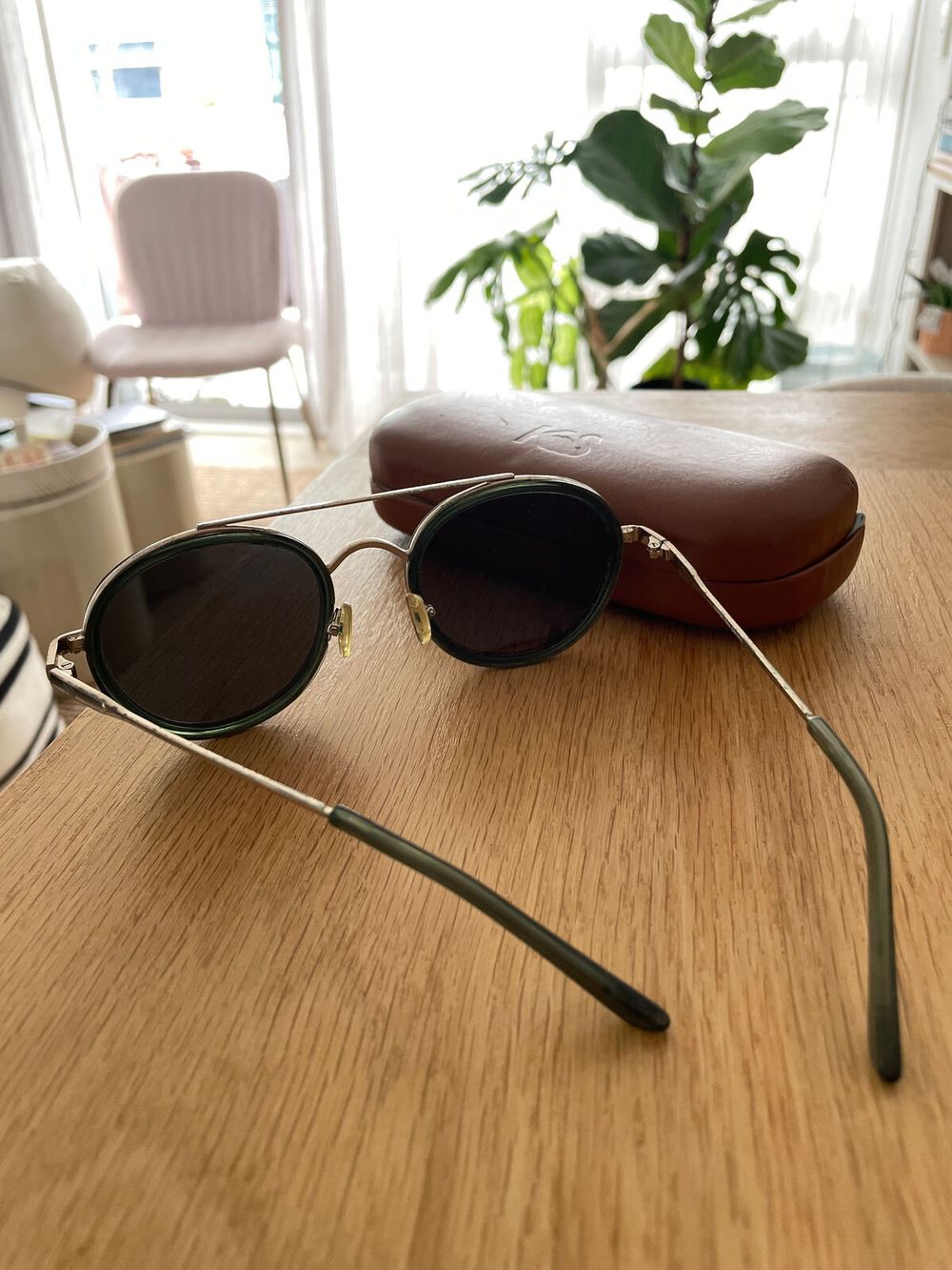 Kate Sylvester aviator glasses