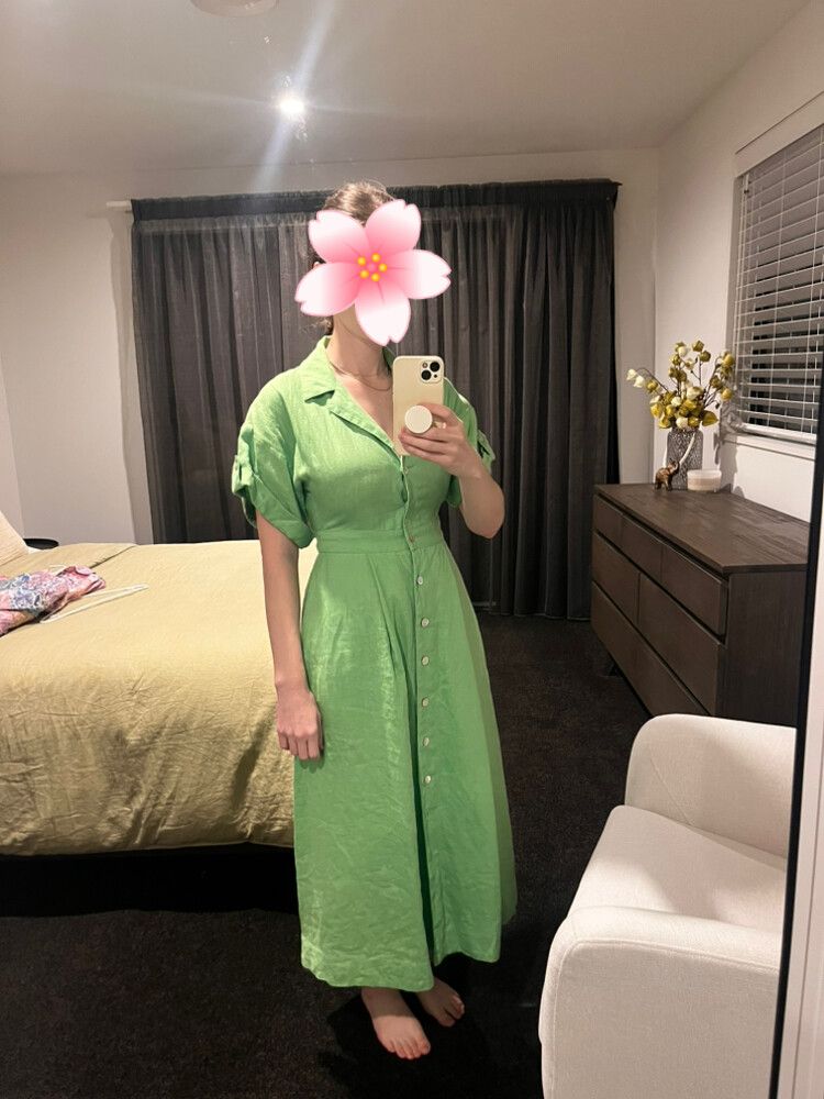 topshop green gingham dress Witchery One Shoulder Maxi Dress 10 main image 0