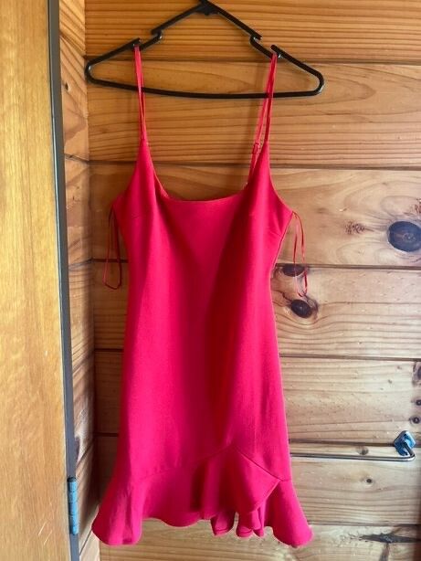 Showpo - Red Showpo Mini Dress on Designer Wardrobe