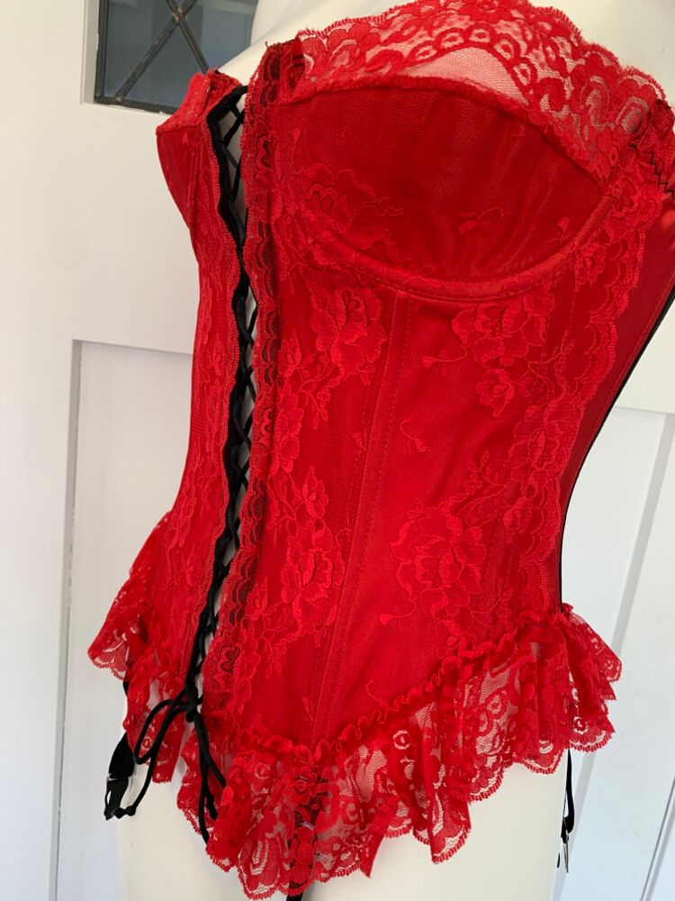 Red Lace Corset
