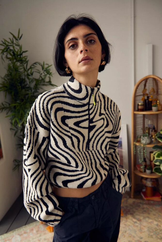 Urban Outfitters Swirl Track Top