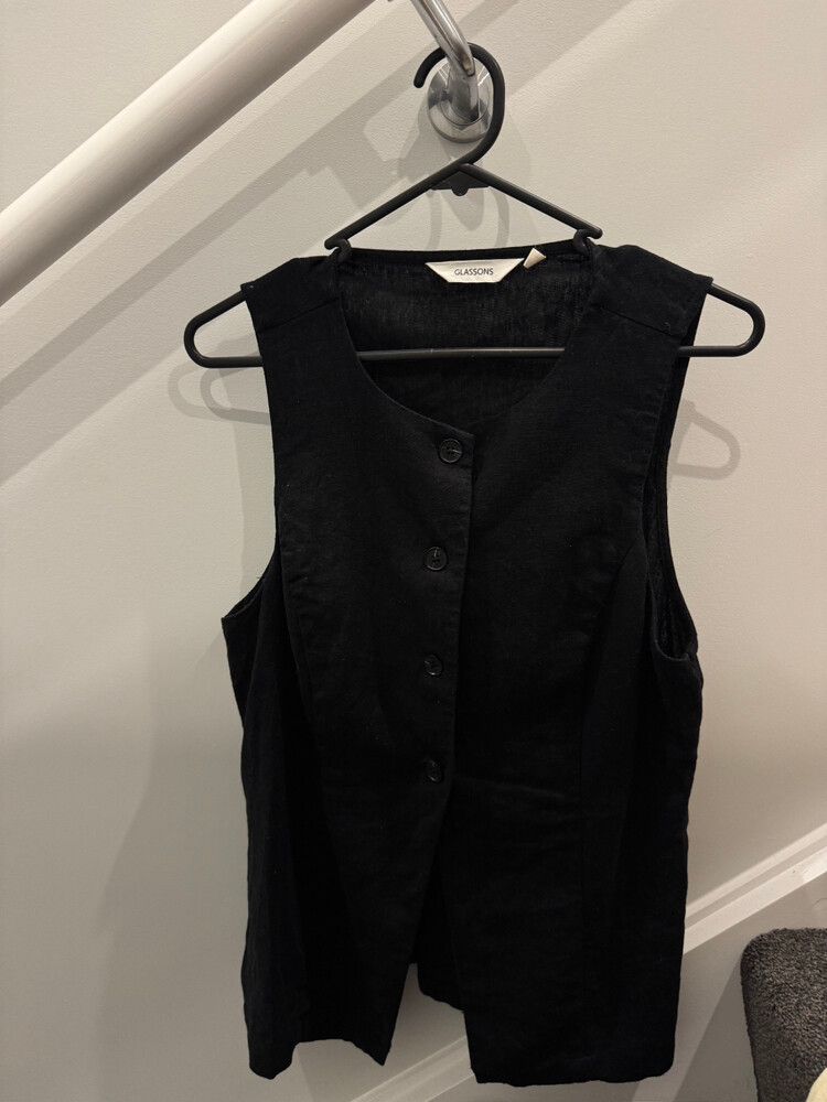 Glassons Black & Yellow Vest