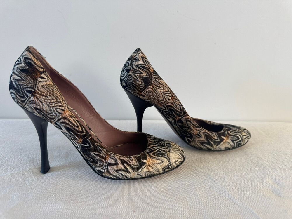 Missoni Patterned Heels