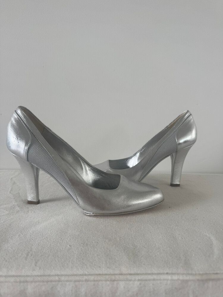 Narciso Rodriguez Silver Heels