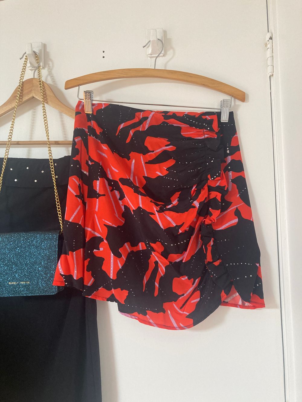 Ruby Silk Skirt - Only worn a handful of times