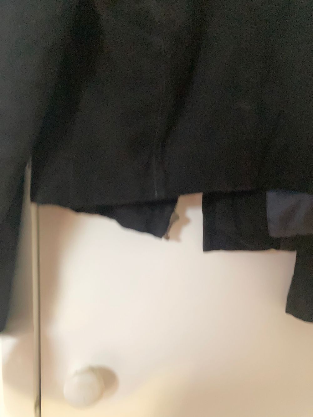 Black Suede Moto Jacket
